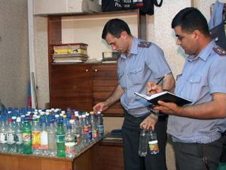 В Хакасии ликвидировали более 2,5 тысяч литров спирта
