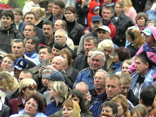 Население России сократилось на 3 миллиона