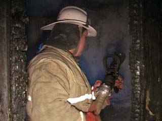 Житель Хакасии задохнулся при пожаре в собственном доме