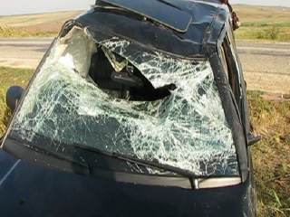 Житель Хакасии разбил угнанный у родственников автомобиль