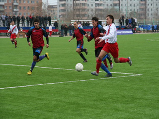 В Хакасии состоялась игра 5-го тура чемпионата по футболу