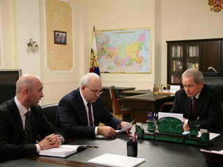 Глава Минрегионразвития РФ провел встречу с Виктором Зиминым