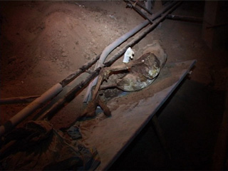 В теплотрассе Абакана нашли скелет человека
