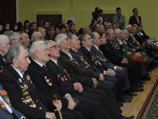 В Хакасии чествовали ветеранов ВОВ и фронтовиков Пирятинской дивизии