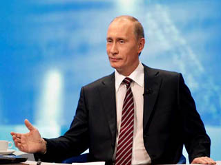 Телерейтинг "прямой линии" с Путиным снизился