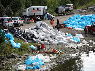 Отходы после аварии на ГЭС в Хакасии поступают вТомскую область