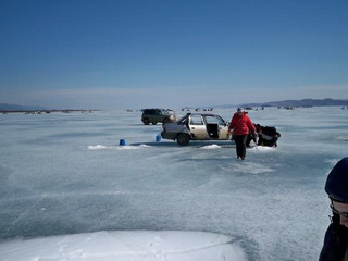 В Хакасии рыбаки погибли на льду водохранилища