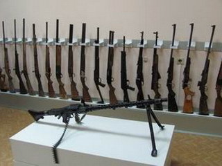 В музее МВД Хакасии открылась оружейная комната