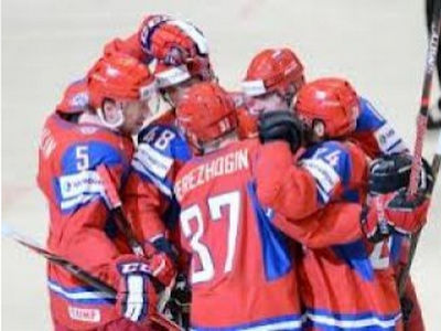 Хоккей: Россия обыграла Словакию 