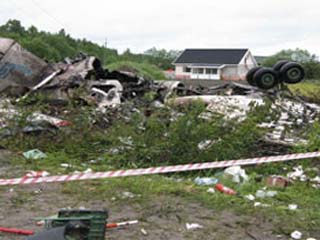 В катастрофе Ту-134 обвинили пилотов 