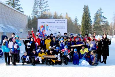 Вторые "Олимпийские старты" "Ростелекома" собрали более 7 тысяч юных спортсменов