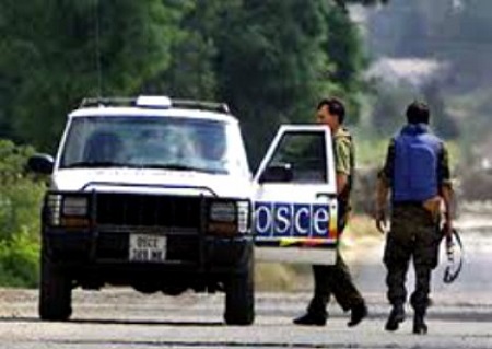 Наблюдателей ОБСЕ обстреляли под Донецком