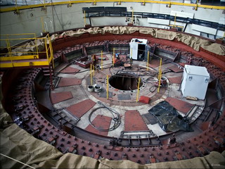 На СШГЭС из кратера гидроагрегата №3 извлечено рабочее колесо