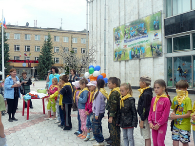 В Черёмушках (Хакасия) открылась фотовыставка экологической акции «оБЕРЕГАй»