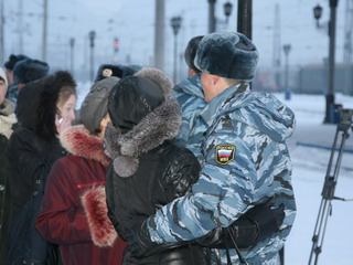 Хакасские милиционеры отбывают на Северный Кавказ