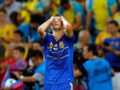 Сборная Украины не проходит в 1/4 Чемпионата Европы по футболу