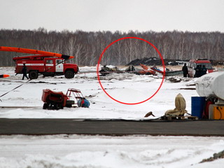 Под Красноярском при посадке полностью сгорел вертолет