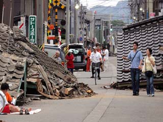 В Японии произошло мощное землетрясение (видео)