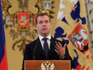 Медведев наградил в Кремле 30 выдающихся россиян