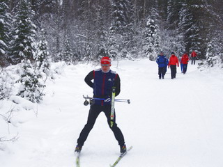 На Кубке Хакасии по лыжным гонкам определились полуфиналисты в спринте 