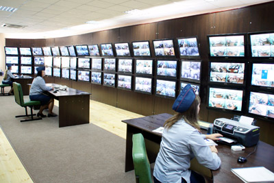 В красноярском СИЗО-1 установили современный пост технического контроля и видеонаблюдения 