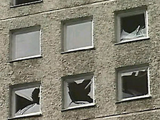 В Красноярске взрывом газа выбило окна жилых домов