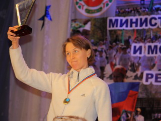   Ольга Щучкина одержала вторую победу на Кубке  Хакасии по лыжным гонкам 