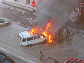В автокатастрофе в Томске заживо сгорели три человека