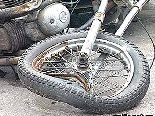 На трассе в Хакасии погиб мотоциклист