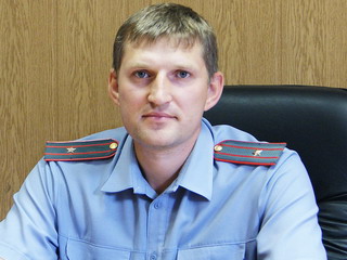 Александр Говорушенко - замначальника по технике УВО при МВД по Хакасии