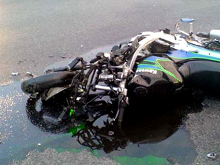 В Хакасии мотоциклист погиб в ДТП