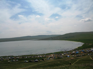 В Хакасии экологи проинспектировали озеро Беле