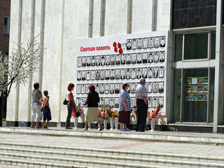 В Хакасии почтили память погибших в аварии на СШГЭС (фото)