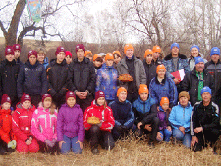 В Хакасии прошел межрайонный слет "Роза ветров-2011"