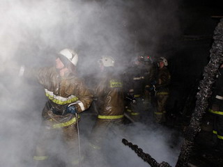В Абакане при пожаре погиб человек (фото)