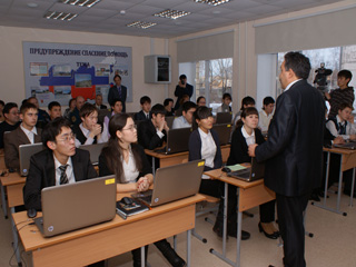 В Хакасии появился современный класс ОБЖ