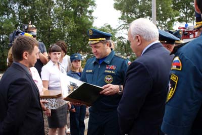Хакасию посетил новый министр МЧС России