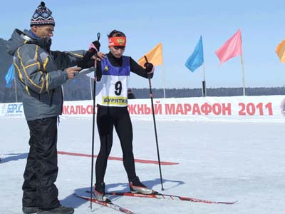 Спортсменка из Хакасии - в десятке сильнейших лыжниц России