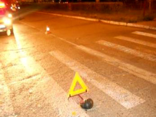 В Хакасии водитель сбил пешехода на зебре