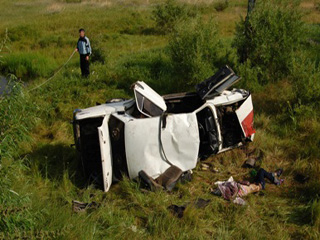 В Хакасии в страшной аварии погибли трое (фото)