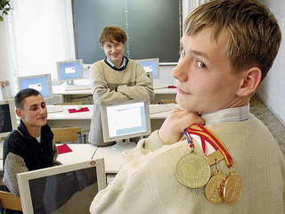 В Черногорске чествовали победителей школьных олимпиад