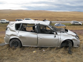 Авария под Пригорском - пассажир погиб, водитель тяжело ранен
