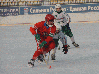 "Саяны-Хакасия" возглавили свою группу в первенстве России по хоккею с мячом