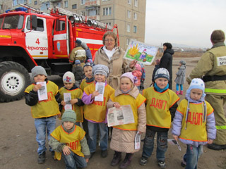 В Черногорске стартовала акция "Защитим город от пожаров"