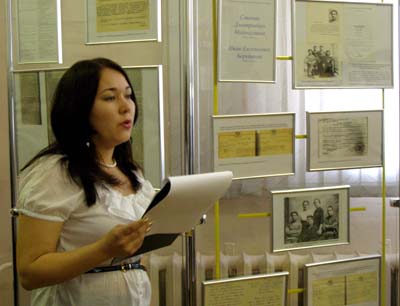 Документальное прошлое Хакасии выставлено в Национальном архиве
