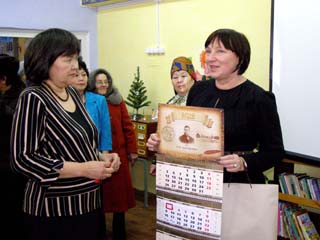 Министр культуры Хакасии открыла модельную библиотеку в селе Усть-Чуль