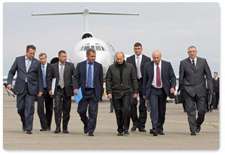 "Летучий" визит - Владимир Путин в Хакасии