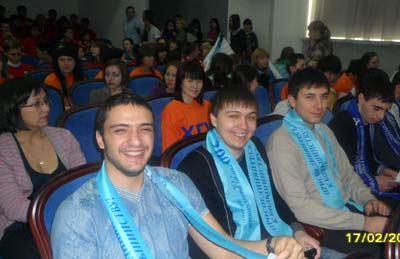 Молодые избиратели Хакасии собрались на студенческий форум "Вперёд, Россия!"