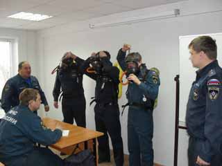 Учебный пункт МЧС по Хакасии готовит пожарных по новым программам (фото)
