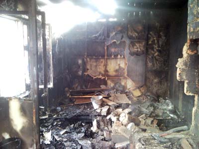 2 пожара в Абакане за минувшие сутки